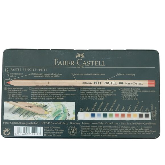 Faber Castell Lot Set 72 Mini Soft Pastel Sticks and Set 12 Pitt Pastel Pencils - Picture 10 of 14